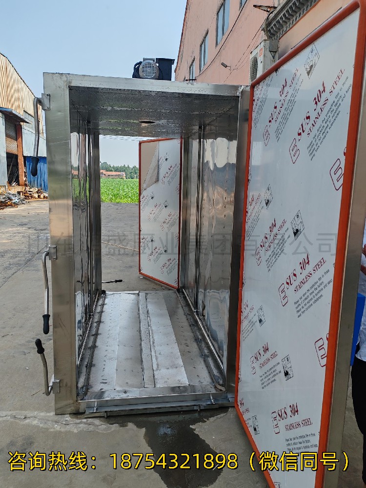 食品双门压力蒸房：高效蒸制，守护食品安全生产（福建厦门客户订购压力蒸房）